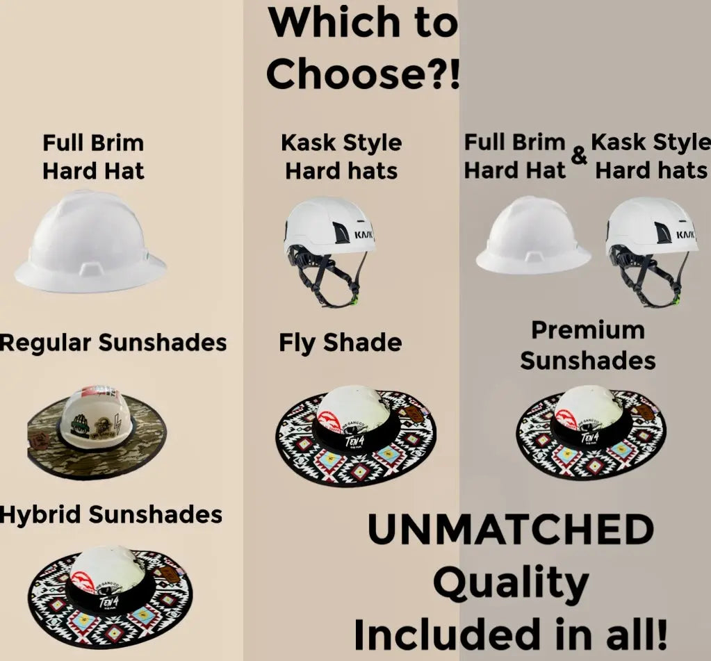 Bottomland - Hard Hat Sun Shade Visor